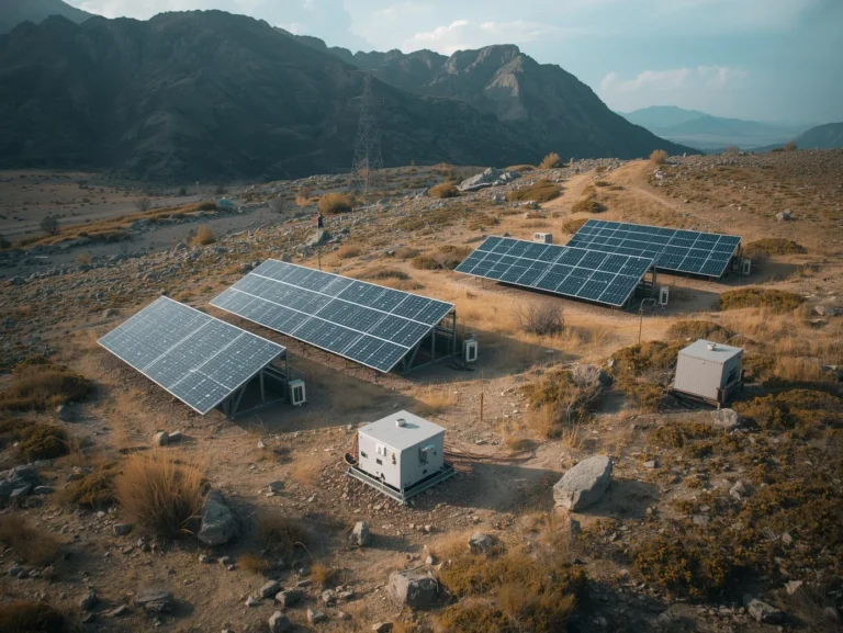 Rakour Energy | LiFePO4 Battery & Energy Storage System Manufacturer — HV & LV Series Off-grid home solar battery storage system using RAKOUR 51.2V LiFePO4 rack batteries stacked in parallel up to 15 units