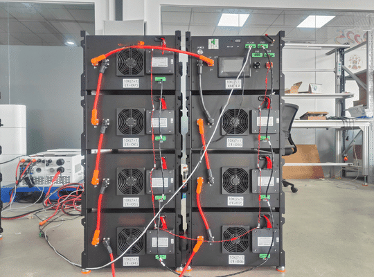 Rakour 51.2V 200Ah-HV built-in battery management system with overcharge, over-discharge, over-current and high-temperature protection for safe solar battery storage installation