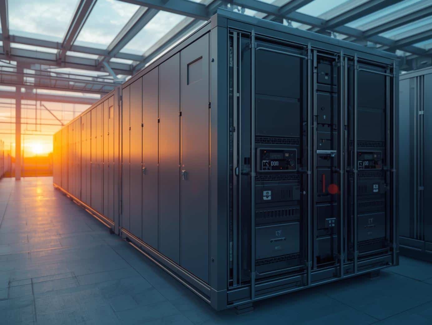 Rakour 51.2V 200Ah-HV high voltage battery energy storage system installed for a retail store commercial solar battery storage project to reduce demand charges