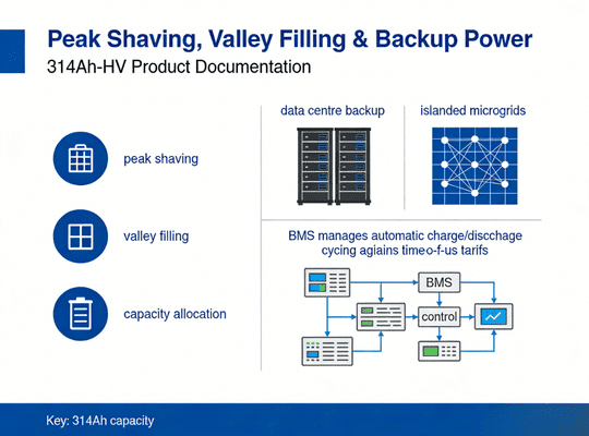 rakour-high-voltage-battery-peak-shaving-backup-power-bms-charge-discharge-cycle